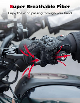 KEMIMOTO Men's Motorcycle Gloves