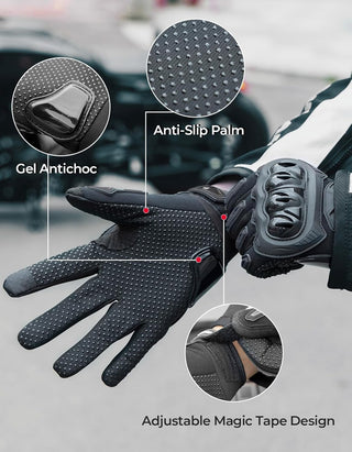 KEMIMOTO Men's Motorcycle Gloves