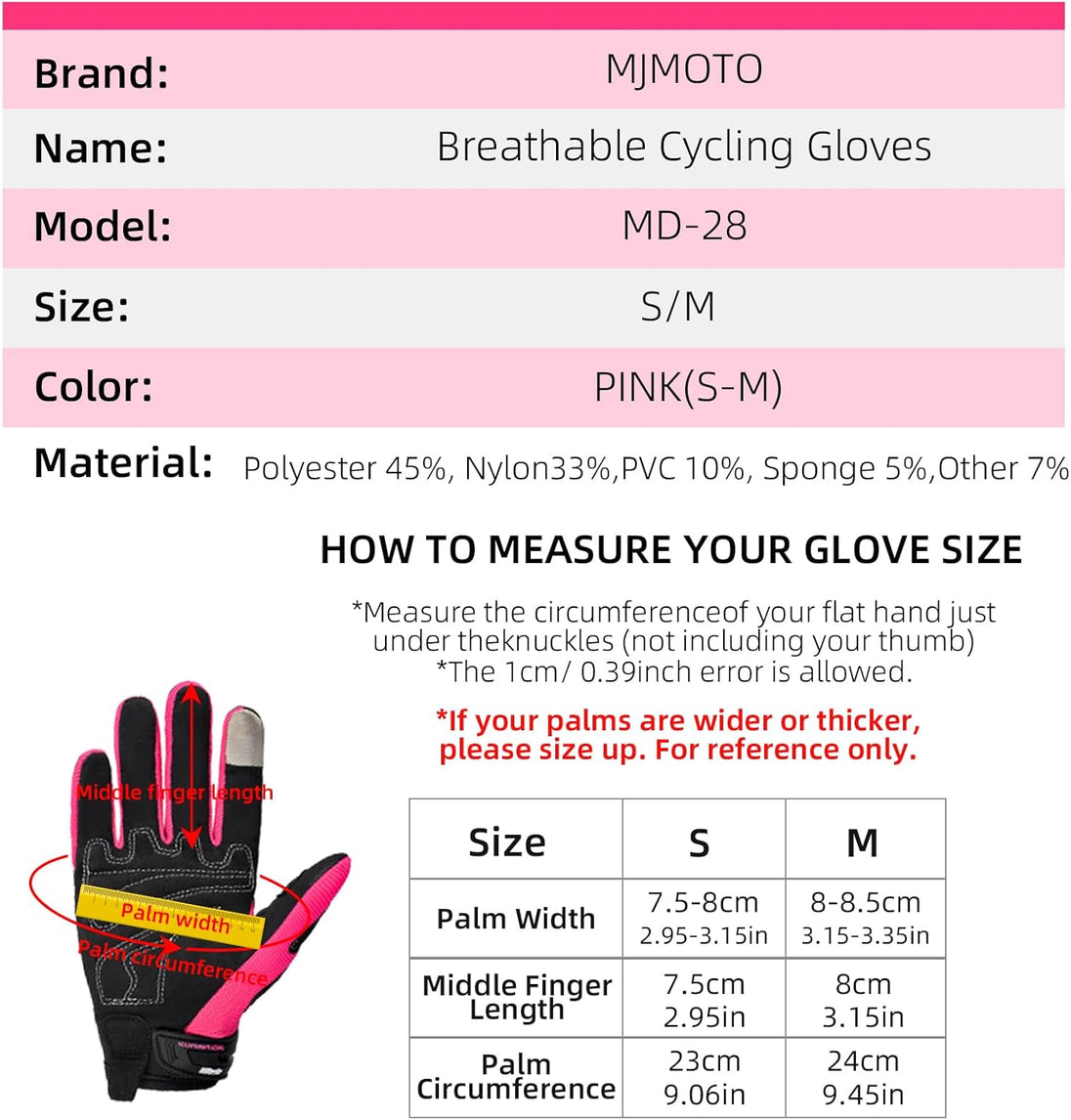 Motorcycle Gloves for Women